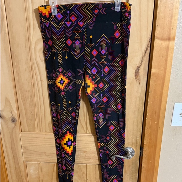 Lularoe Colorful Geometric Leggings - Picture 1 of 4